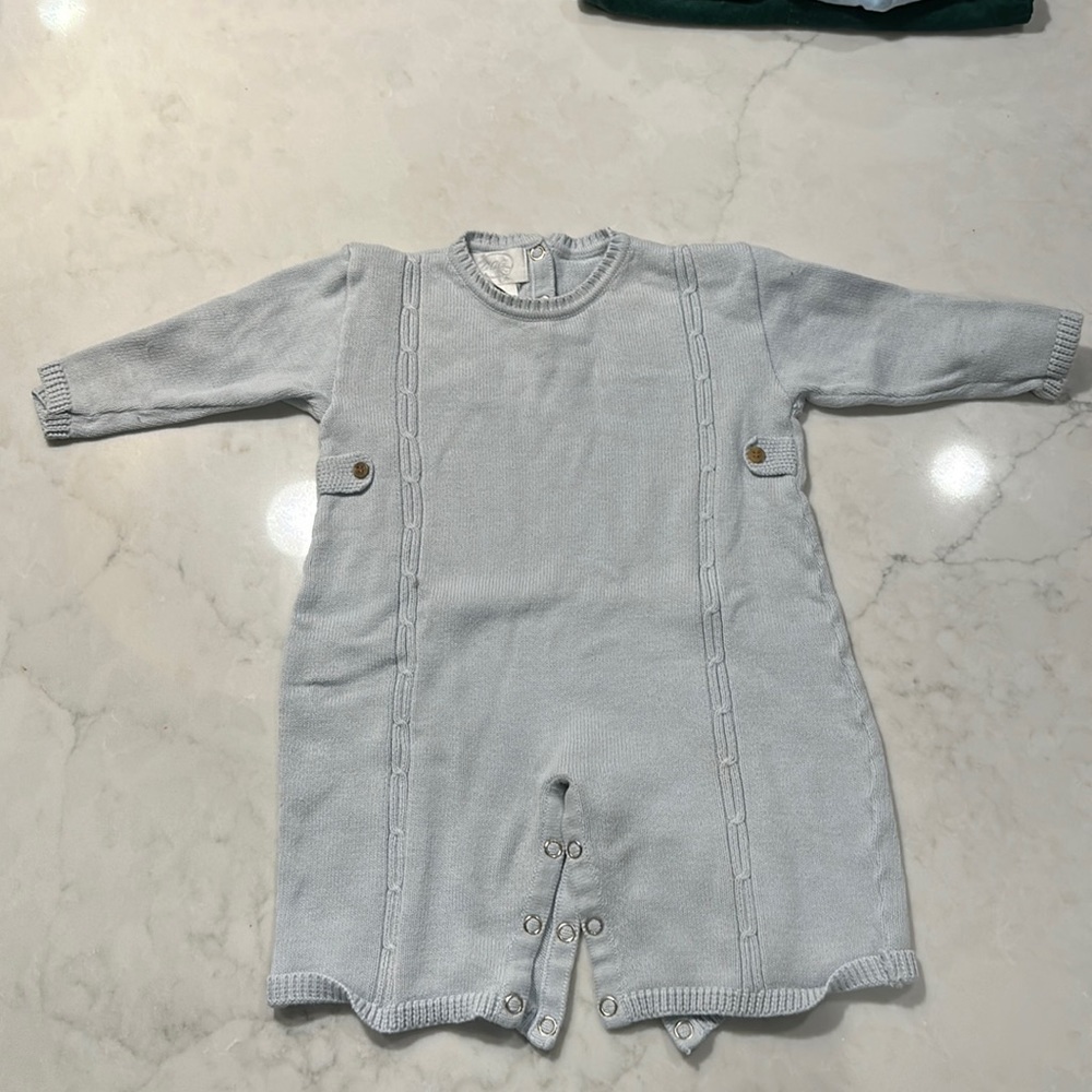 CeCeJo One Piece Sweater Boy 3-6M